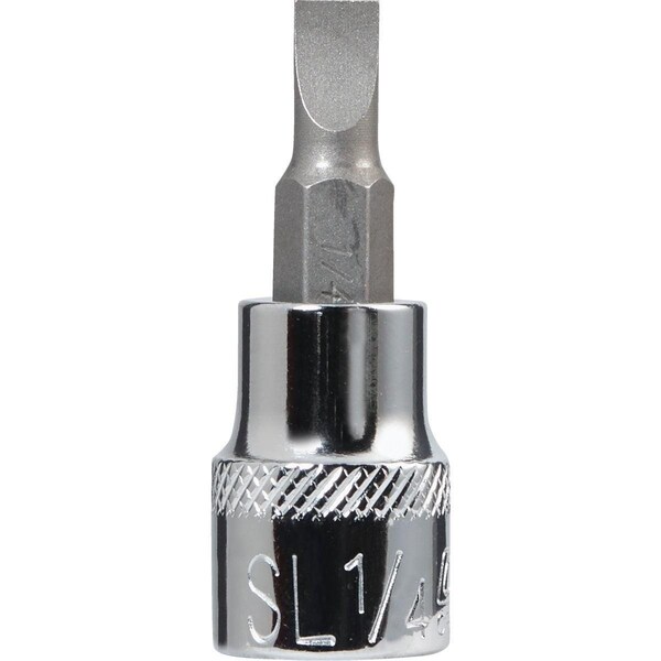 Channellock Standard 3/8 In. Drive 1/4 In. Slotted Screwdriver Bit Socket 371149 - main